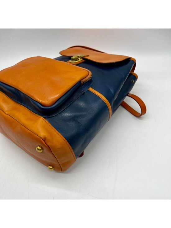 Old Trend Blue Genuine Leather Out West Backpack